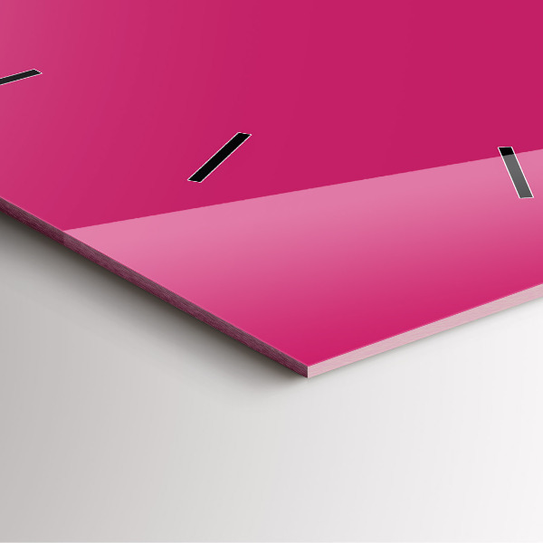 Orologio quadrato Rosa