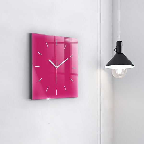 Orologio quadrato Rosa