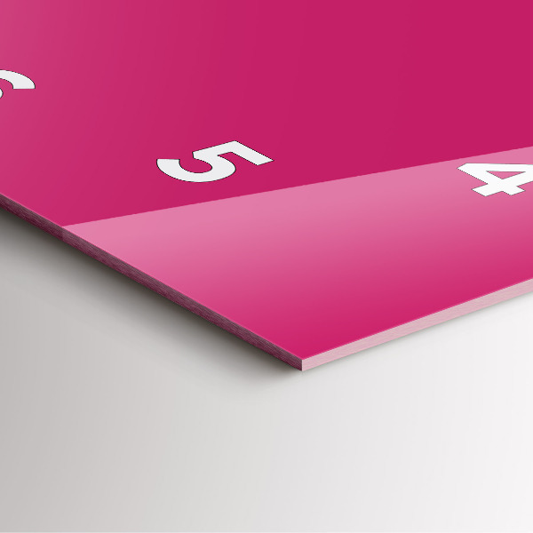 Orologio quadrato Rosa