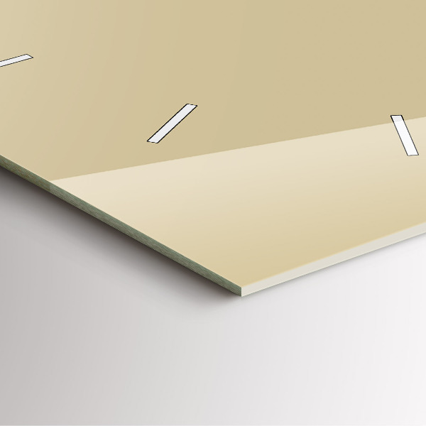 Orologio quadrato Beige