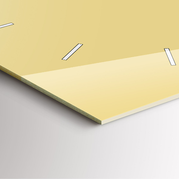 Orologio quadrato Cremoso