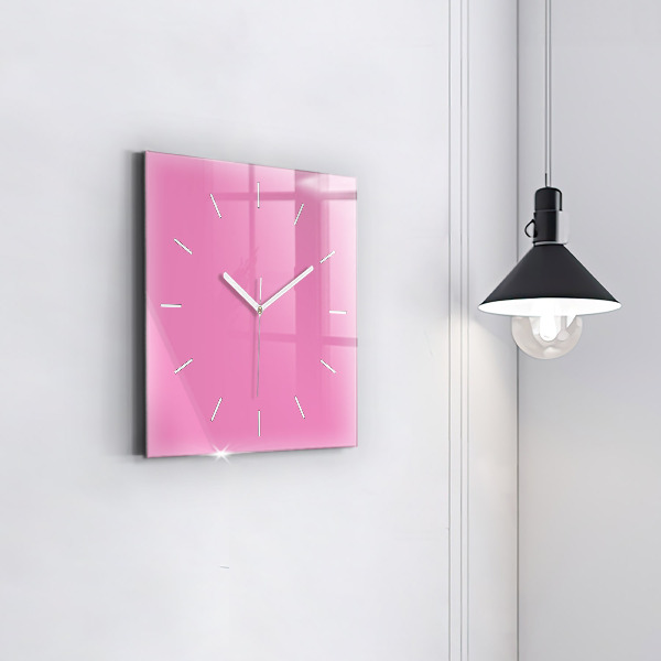 Orologio quadrato Rosa