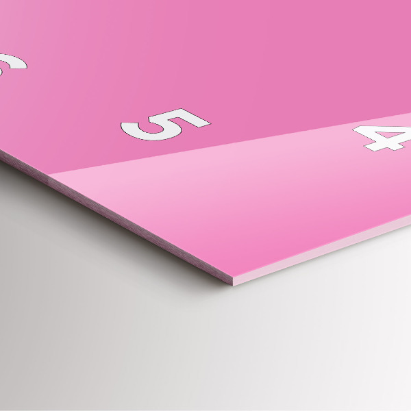 Orologio quadrato Rosa