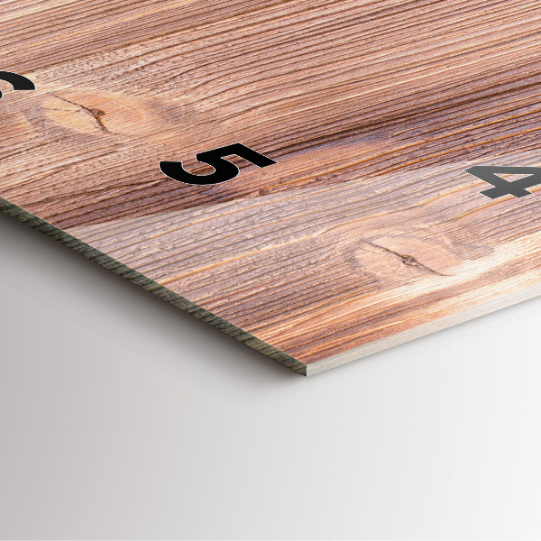 Orologio quadrato Peperoni