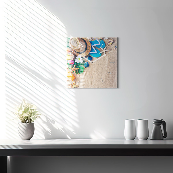 Orologio quadrato in vetro Accessori per le feste