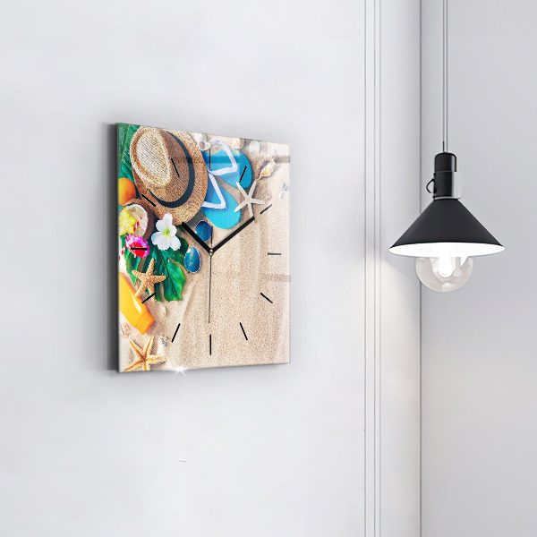 Orologio quadrato in vetro Accessori per le feste