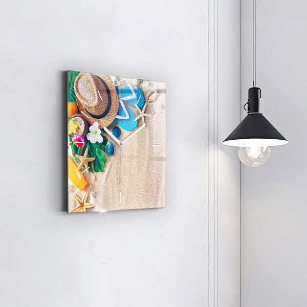 Orologio quadrato in vetro Accessori per le feste