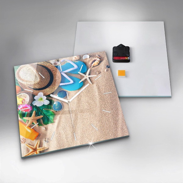 Orologio quadrato in vetro Accessori per le feste