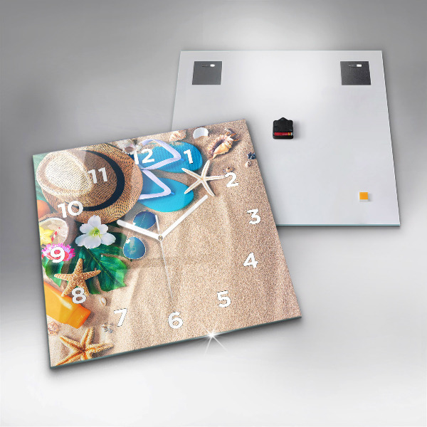 Orologio quadrato in vetro Accessori per le feste