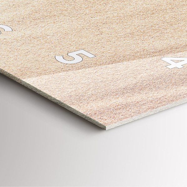 Orologio quadrato in vetro Accessori per le feste