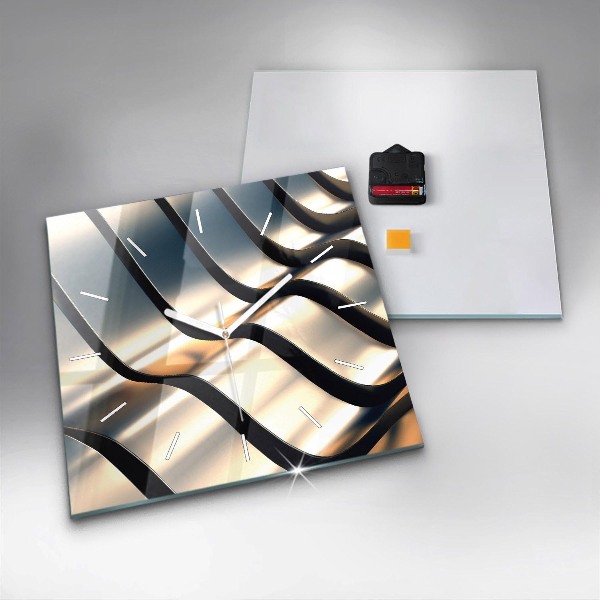 Orologio quadrato Modello argento