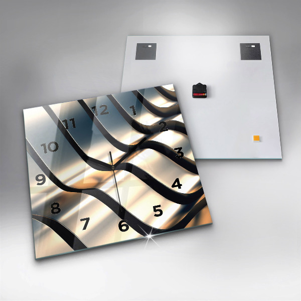 Orologio quadrato Modello argento