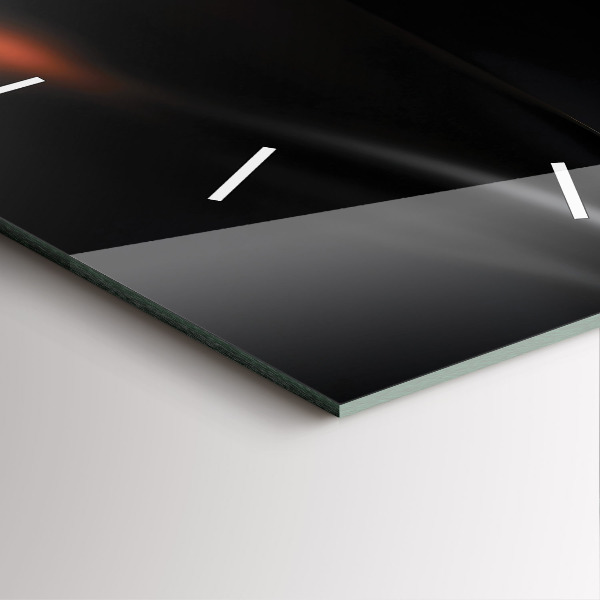 Orologio quadrato Astrazione