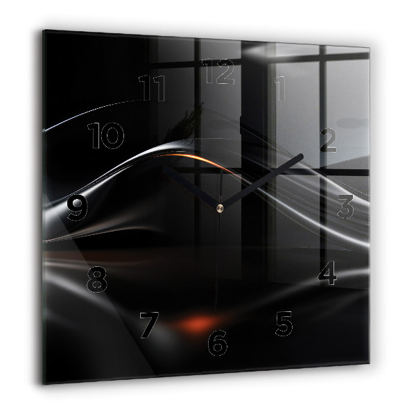 Orologio quadrato Astrazione