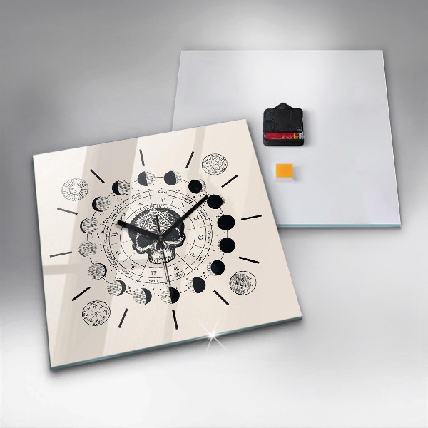 Orologio quadrato Fasi lunari