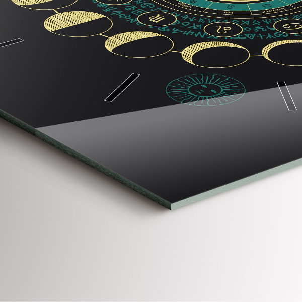 Orologio quadrato Fasi lunari