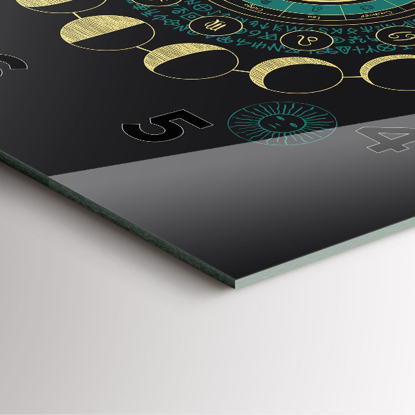 Orologio quadrato Fasi lunari