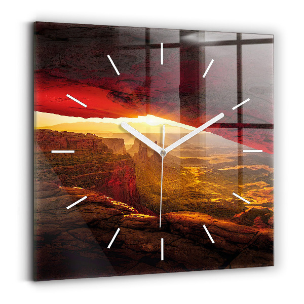 Orologio quadrato Grand Canyon dell'Arizona