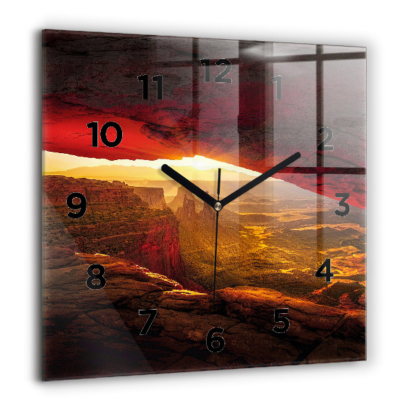 Orologio quadrato Grand Canyon dell'Arizona