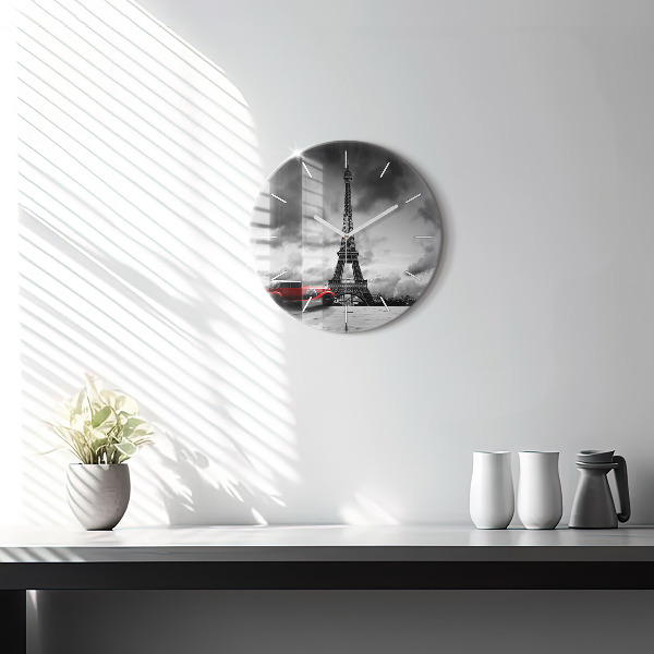 Orologio rotondo Torre Effel Parigi