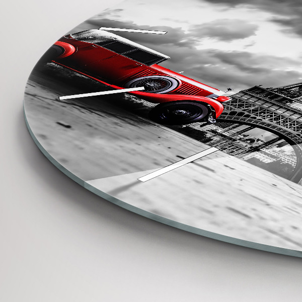 Orologio rotondo Torre Effel Parigi