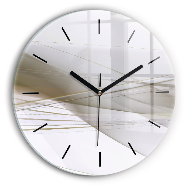 Orologio rotondo Astrazione luminosa