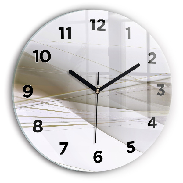 Orologio rotondo Astrazione luminosa