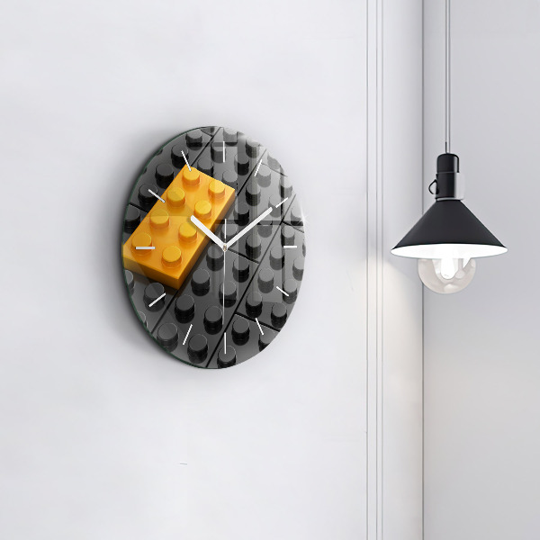 Orologio rotondo Blocchi giocattolo