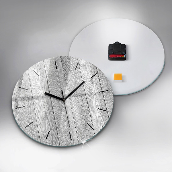 Orologio rotondo Pannelli in legno