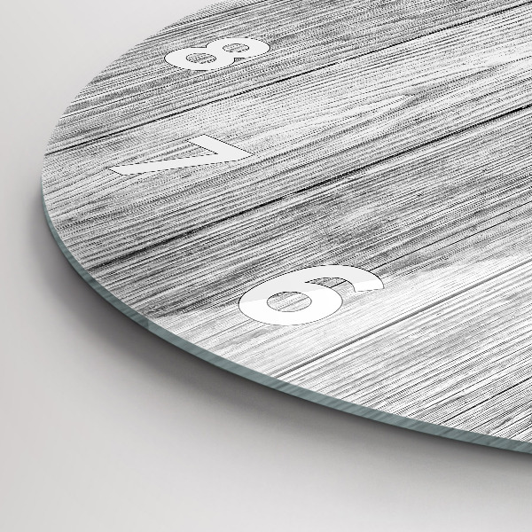 Orologio rotondo Pannelli in legno