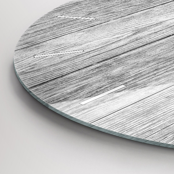 Orologio rotondo Pannelli in legno