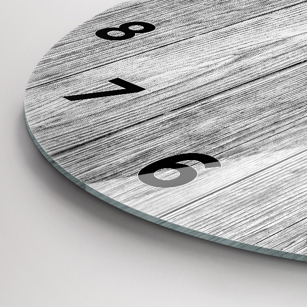 Orologio rotondo Pannelli in legno