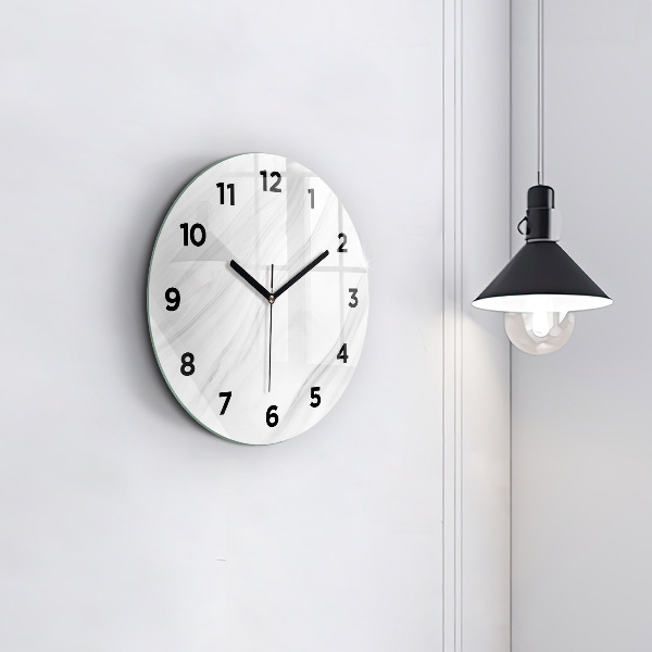 Orologio rotondo Marmo decorativo