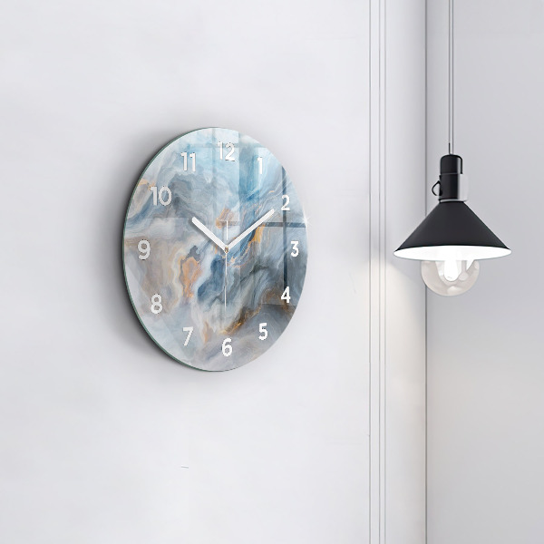 Orologio rotondo Modello in marmo