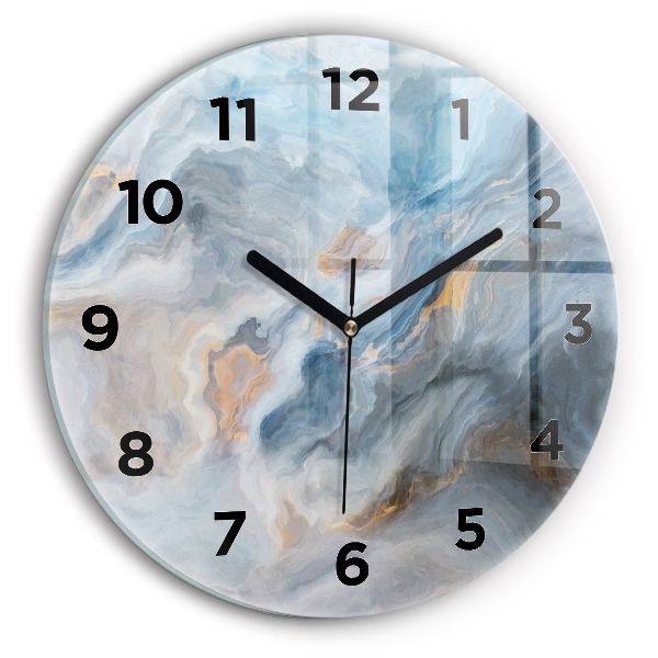 Orologio rotondo Modello in marmo