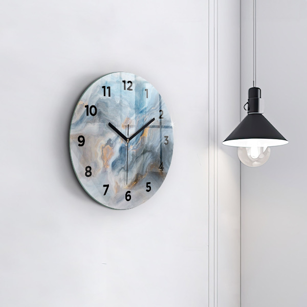 Orologio rotondo Modello in marmo