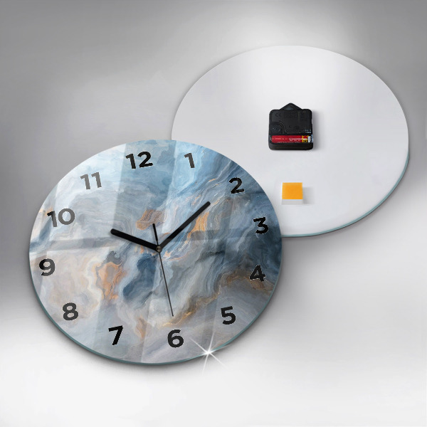 Orologio rotondo Modello in marmo