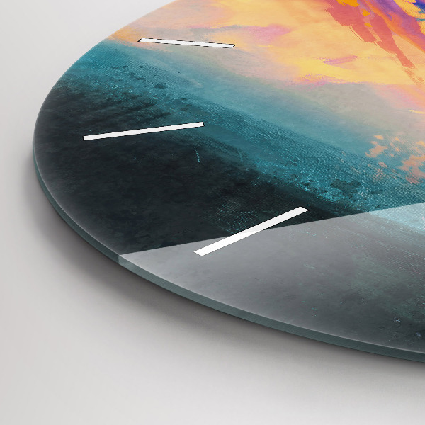 Orologio rotondo Astrazione cielo