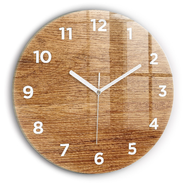 Orologio rotondo Legno chiaro