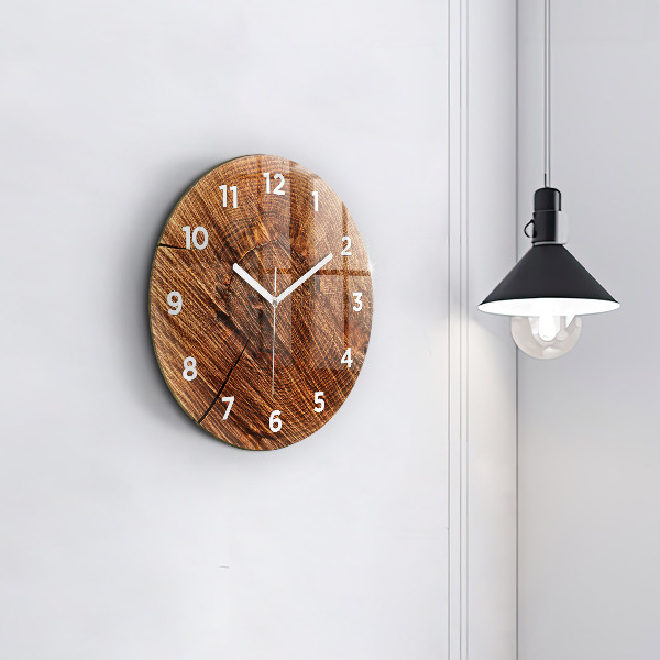 Orologio rotondo Legno decorativo