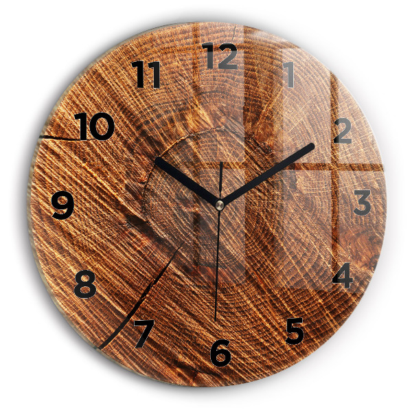 Orologio rotondo Legno decorativo