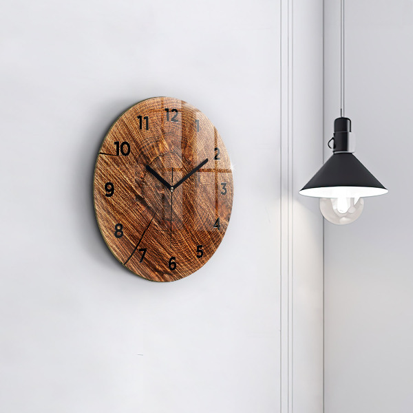 Orologio rotondo Legno decorativo