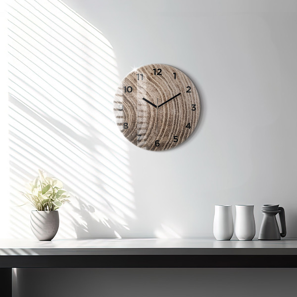 Orologio rotondo Tronco