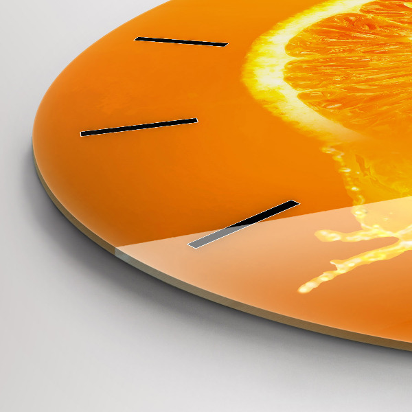 Orologio rotondo Arancia