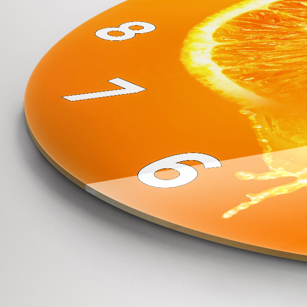 Orologio rotondo Arancia