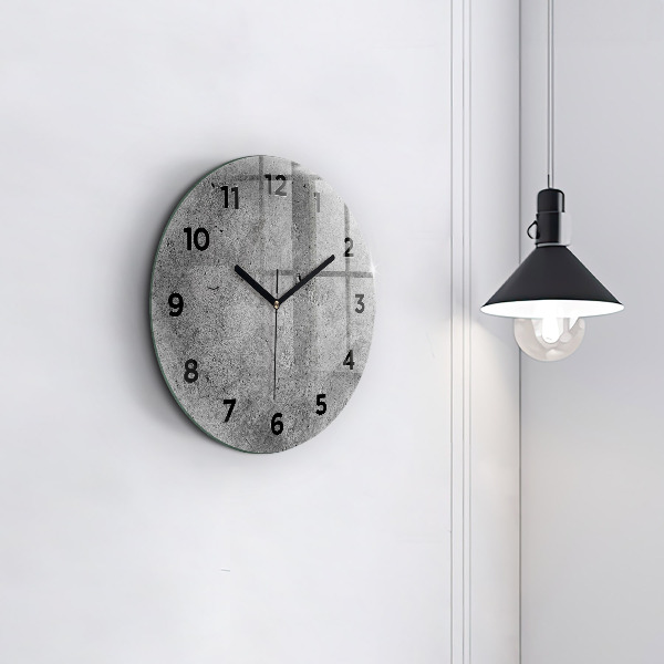 Orologio rotondo Muro industriale