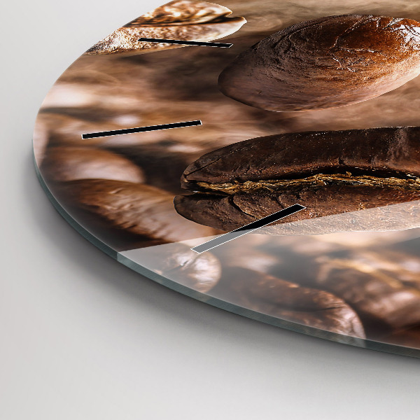 Orologio rotondo Chicchi di caffè