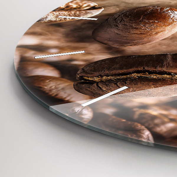 Orologio rotondo Chicchi di caffè