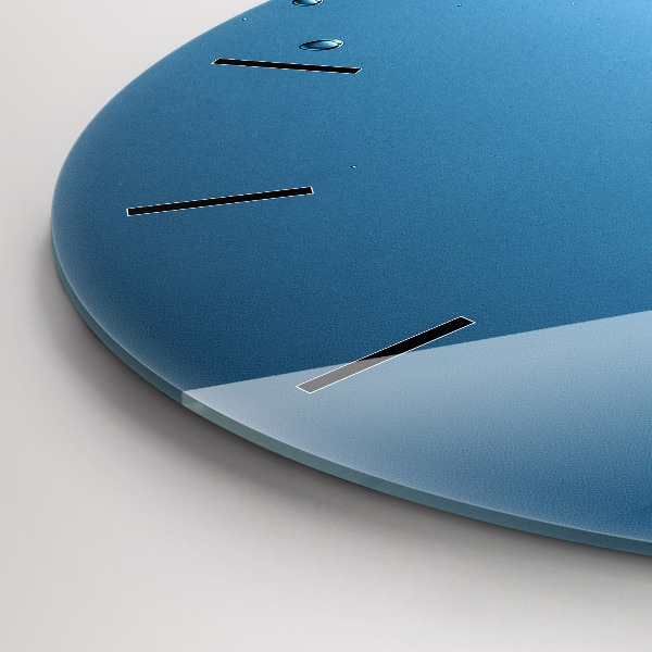 Orologio rotondo in vetro Vista subacquea