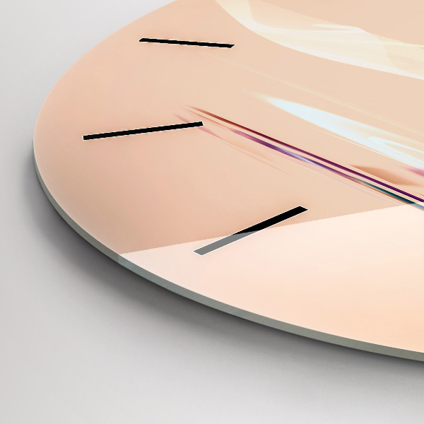 Orologio rotondo Illustrazione di fenicottero
